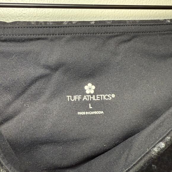 Tuff Athletics Women's Snakeskin Print Ankle Leggings Black Gray Size Large - Picture 4 of 7